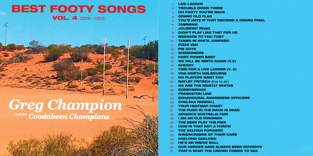 Greg Champion Footy Songs